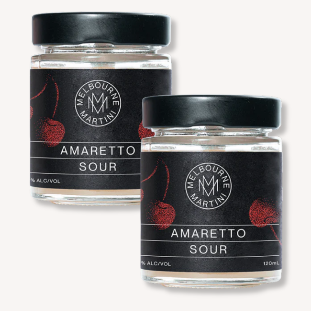 Melbourne Martini Amaretto Sour Duo ($35)